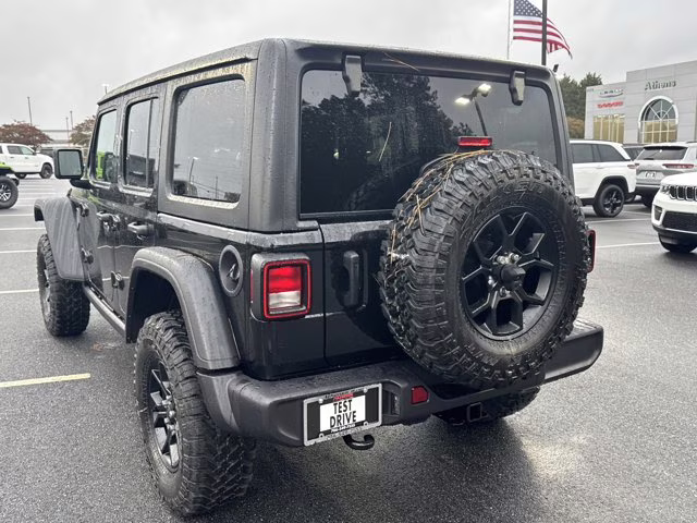 2026 Black Clearcoat Jeep Wrangler Willys 4X4 Convertible