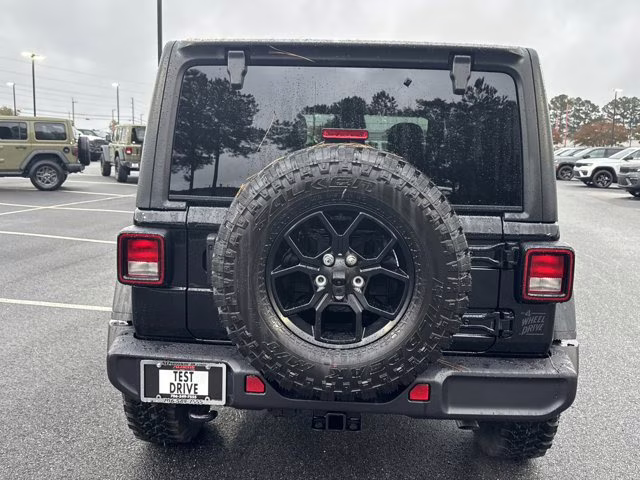 2026 Black Clearcoat Jeep Wrangler Willys 4X4 Convertible