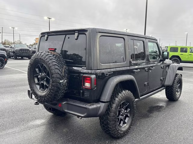 2026 Black Clearcoat Jeep Wrangler Willys 4X4 Convertible