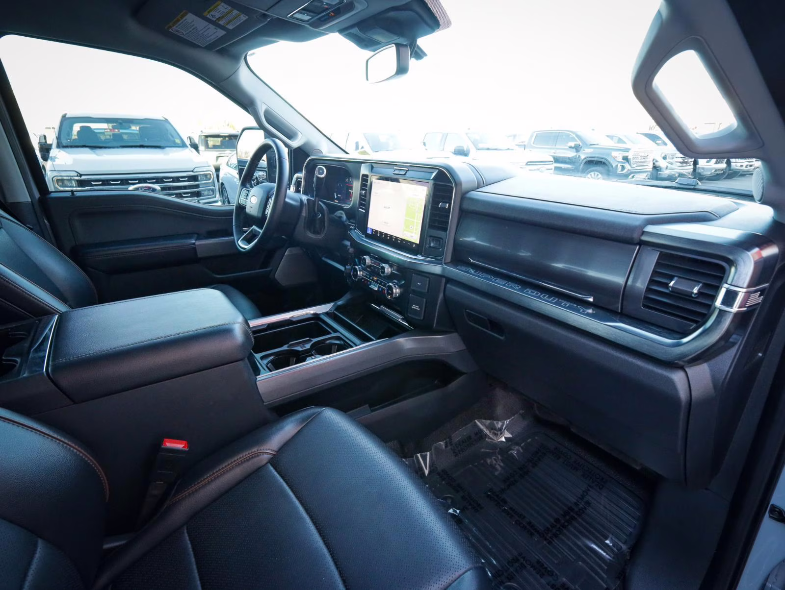 2025 Glacier Gray Metallic Tri-Coat Ford Super Duty F-350 SRW Lariat 4X4 Truck