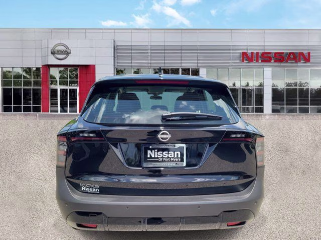 2026 Super Black Nissan Kicks S FWD SUV