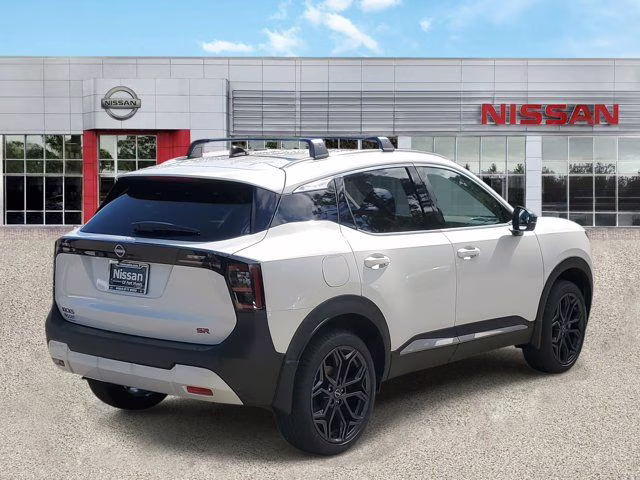 2026 Aspen White Tricoat Nissan Kicks SR FWD SUV