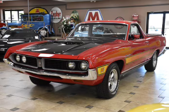 1971 Bright Red Ford Torino