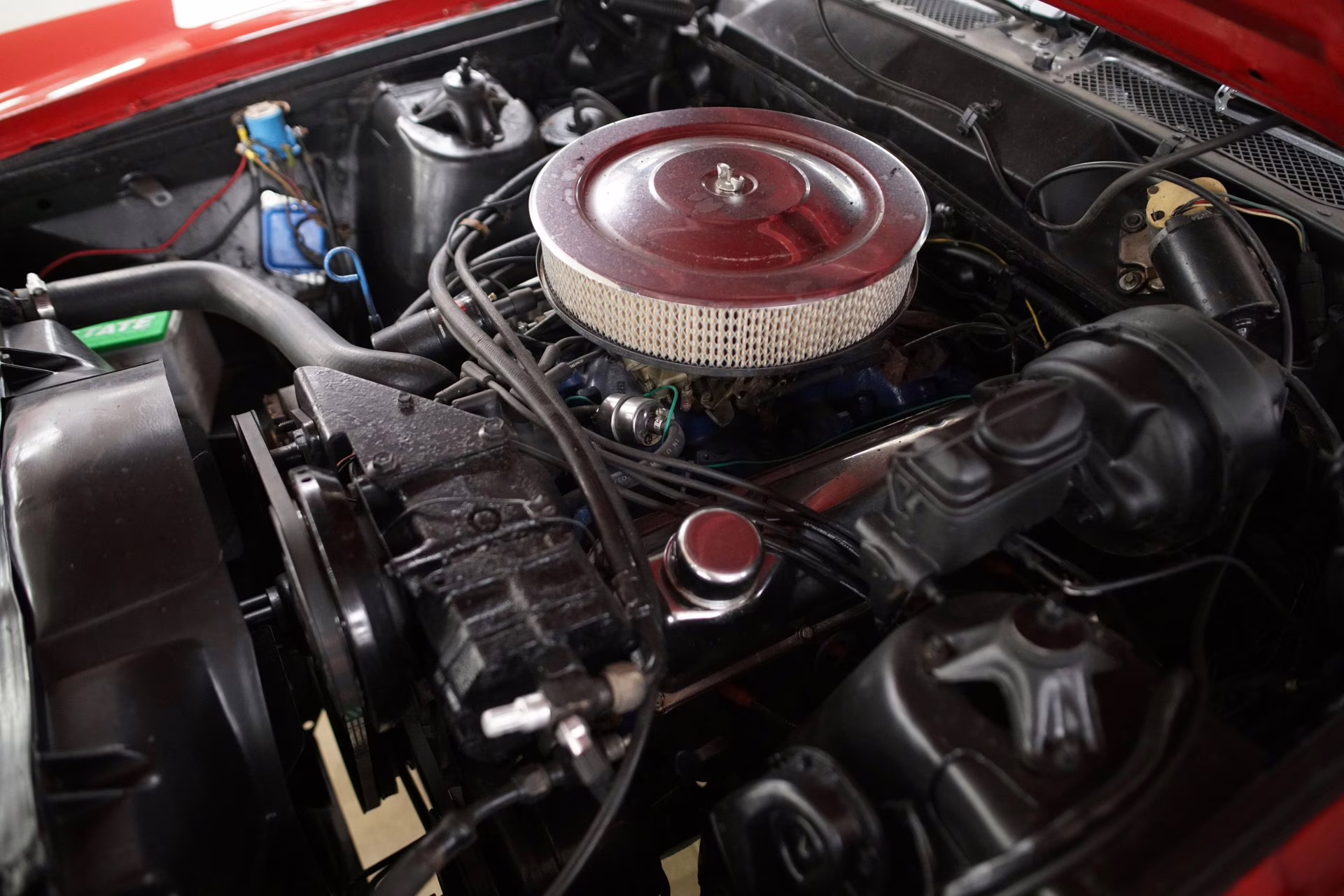 1971 Bright Red Ford Torino