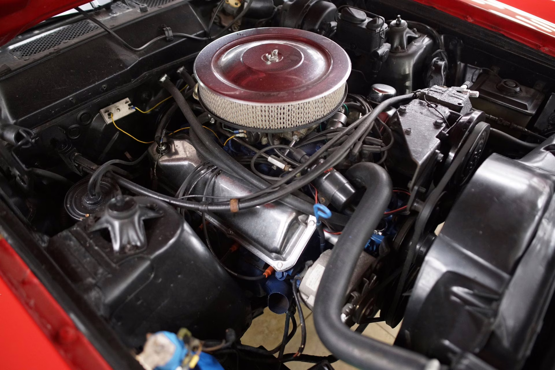 1971 Bright Red Ford Torino