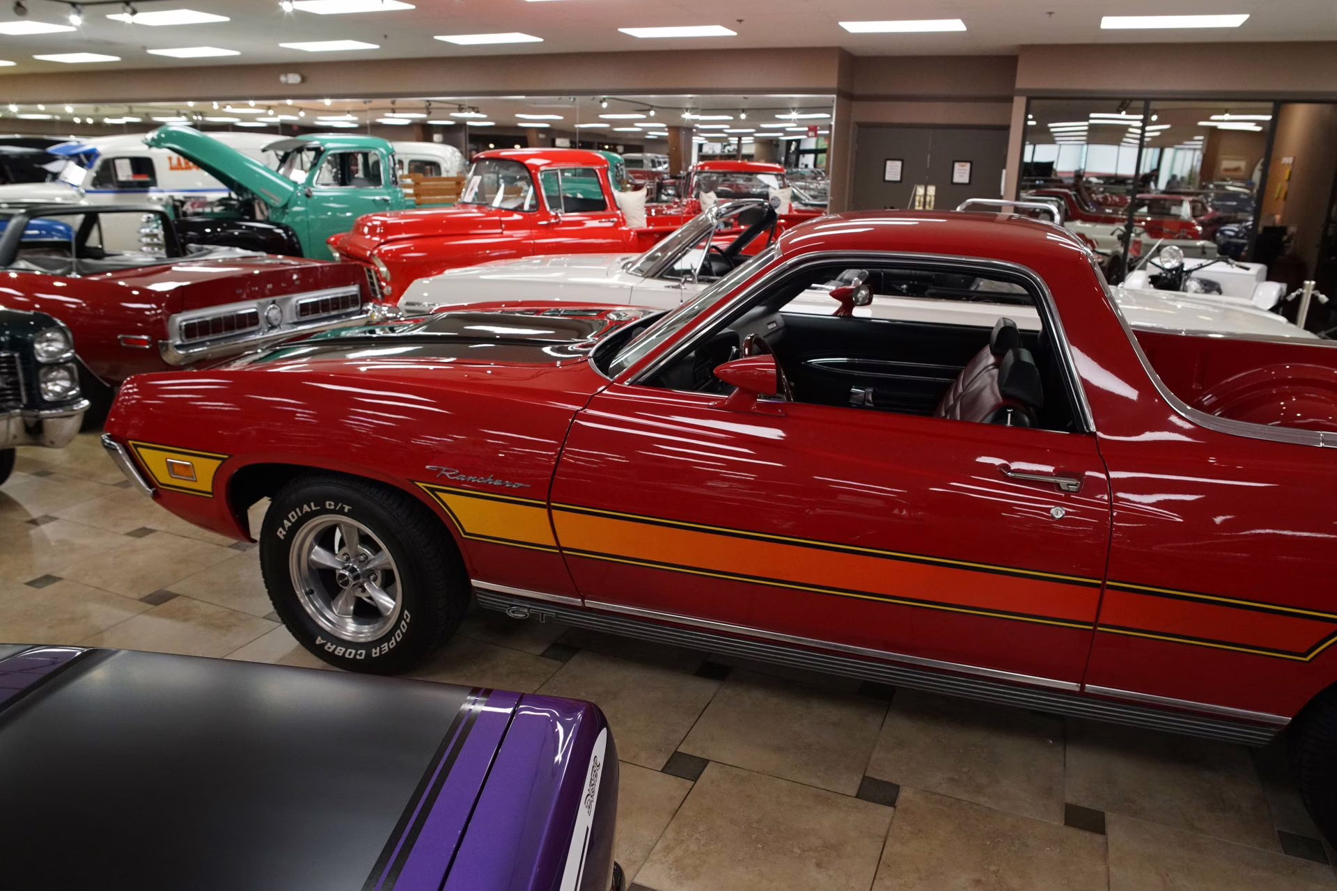1971 Bright Red Ford Torino
