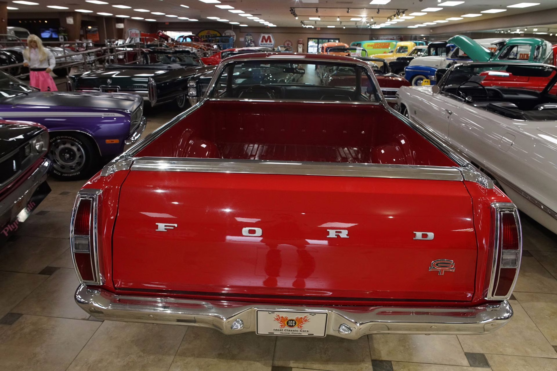 1971 Bright Red Ford Torino