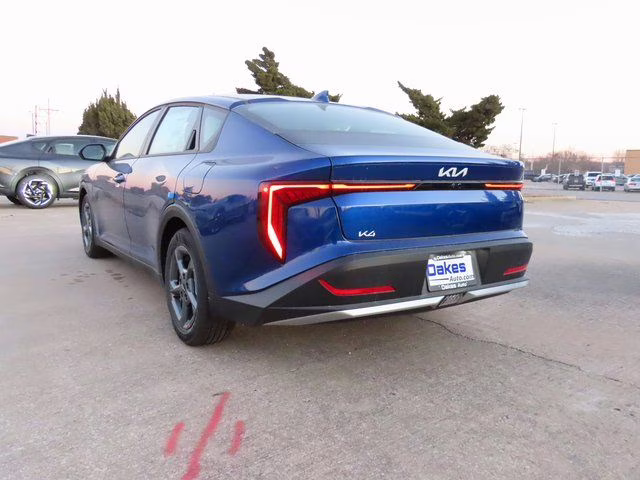 2025 Deep Sea Blue Kia K4 LXS FWD Sedan