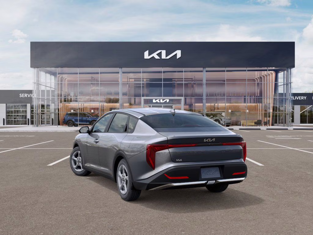 2025 Steel Gray Kia K4 LXS FWD Sedan