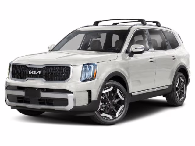 2025 Glacial White Pearl Kia Telluride EX FWD SUV