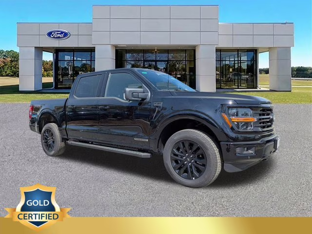 2025 Black Metallic Ford F-150 XLT 4X4 Truck