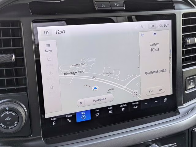 2025 Black Metallic Ford F-150 XLT 4X4 Truck