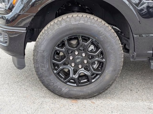 2025 Black Metallic Ford F-150 XLT 4X4 Truck
