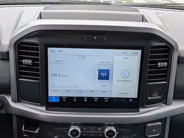 2025 Black Metallic Ford F-150 XLT 4X4 Truck