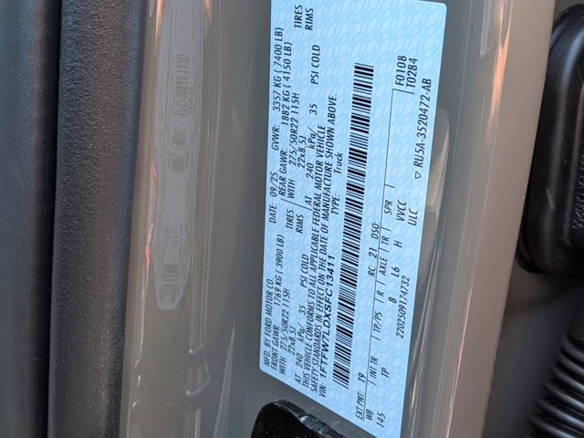 2025 Gray Ford F-150 Platinum 4X4 Truck