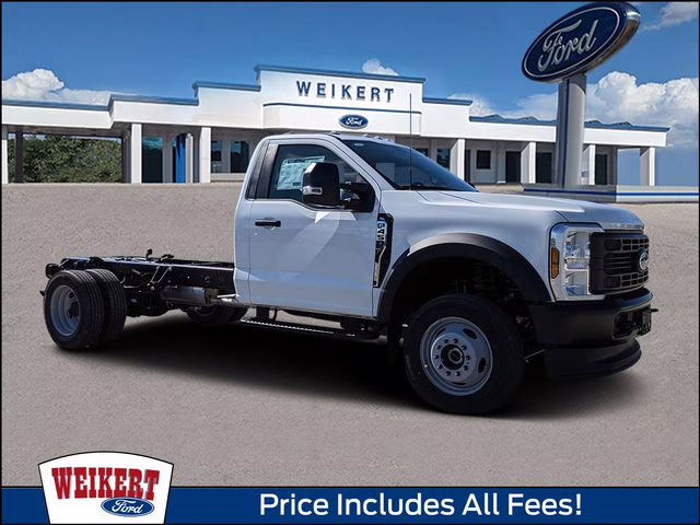 2026 Oxford White Ford Super Duty F-450 DRW XL 4X4 Chassis