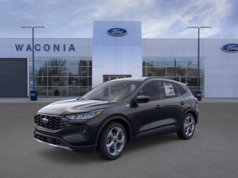 2026 Agate Black Metallic Ford Escape Hybrid ST-Line Select AWD SUV