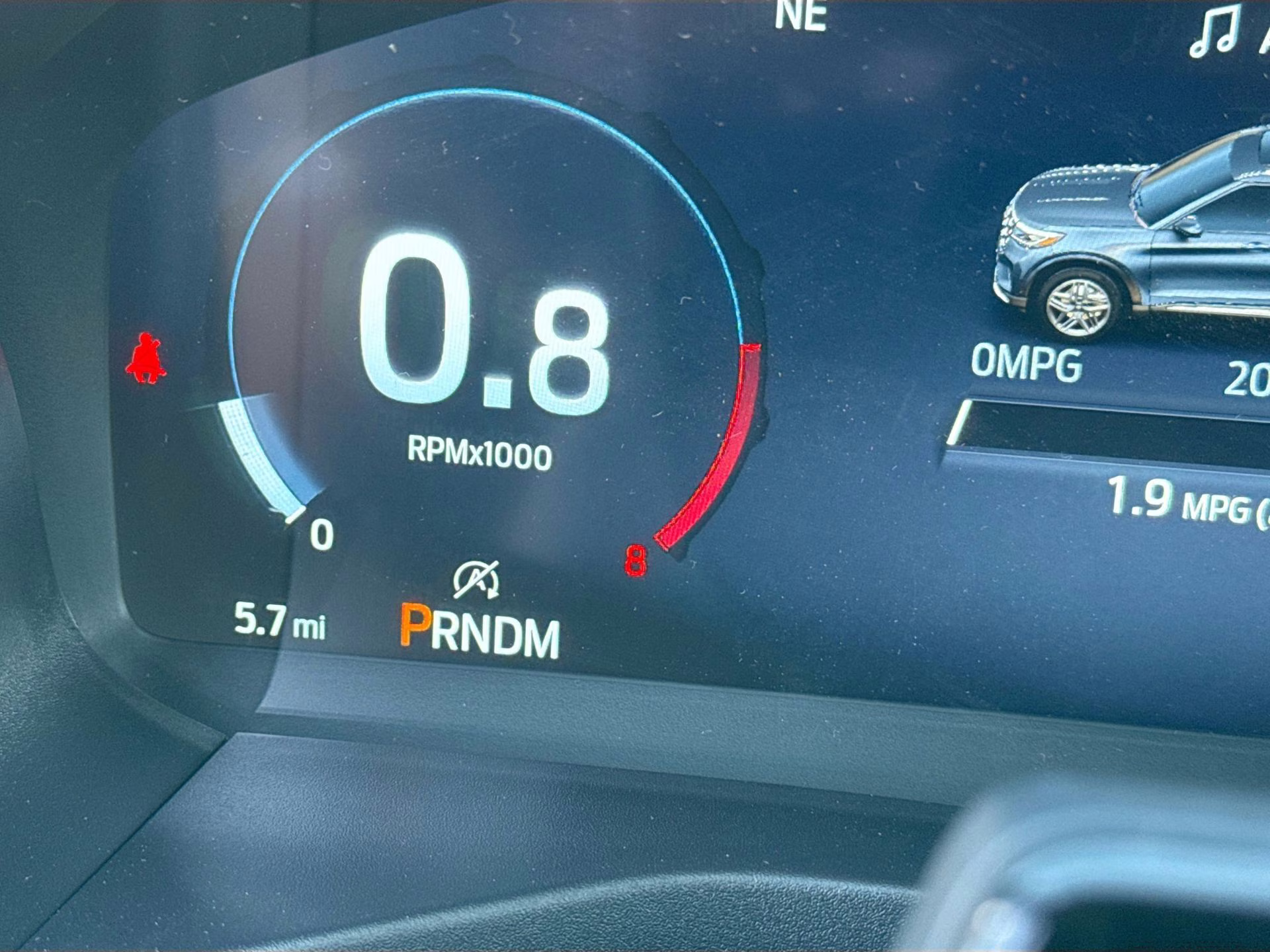 2026 Vapor Blue Metallic Ford Explorer ST 4X4 SUV