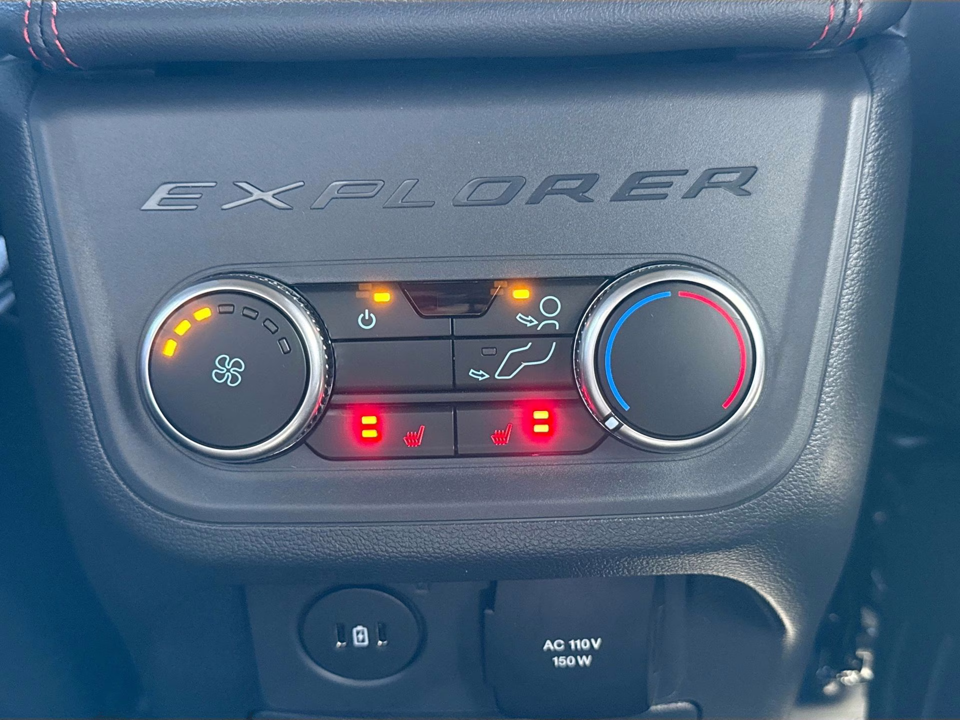 2026 Vapor Blue Metallic Ford Explorer ST 4X4 SUV