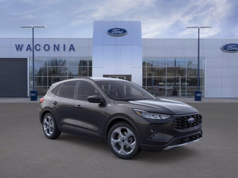2026 Agate Black Metallic Ford Escape Hybrid ST-Line Select AWD SUV