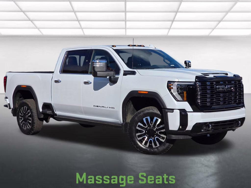 2026 Glacier White Tricoat GMC Sierra 2500HD Denali Ultimate 4X4 Truck