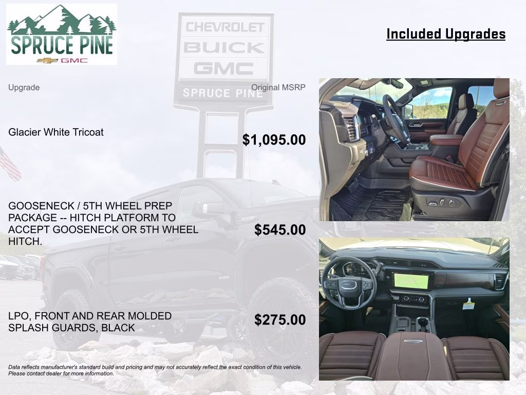 2026 Glacier White Tricoat GMC Sierra 2500HD Denali Ultimate 4X4 Truck
