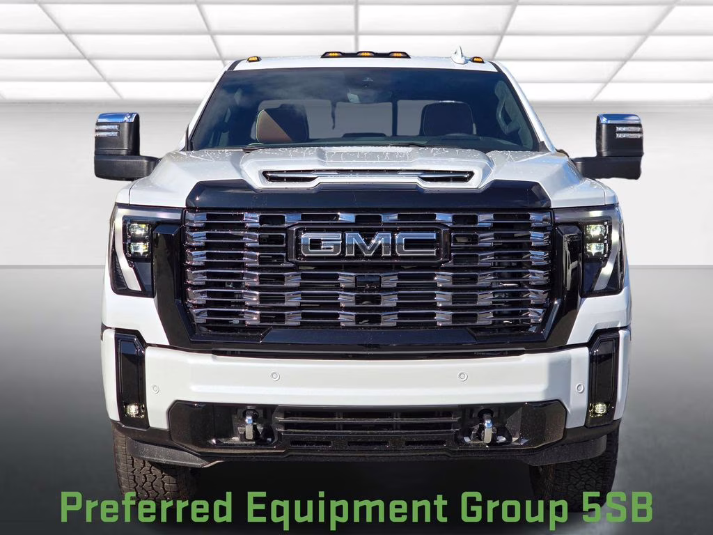 2026 Glacier White Tricoat GMC Sierra 2500HD Denali Ultimate 4X4 Truck