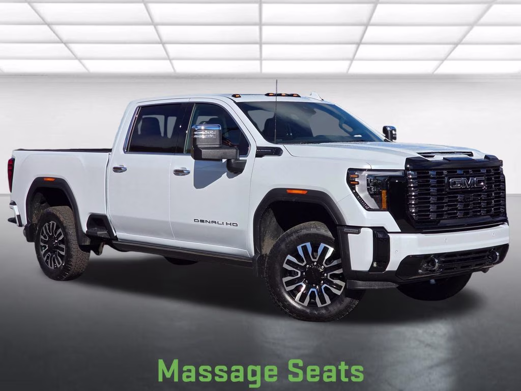 2026 Glacier White Tricoat GMC Sierra 2500HD Denali Ultimate 4X4 Truck