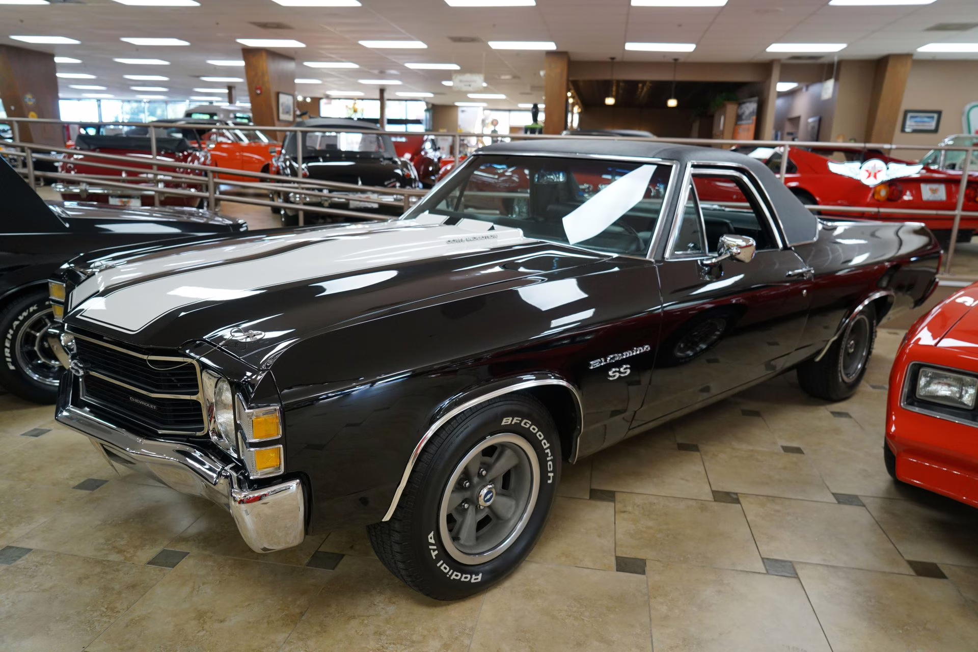 1971 Tuxedo Black Chevrolet El Camino