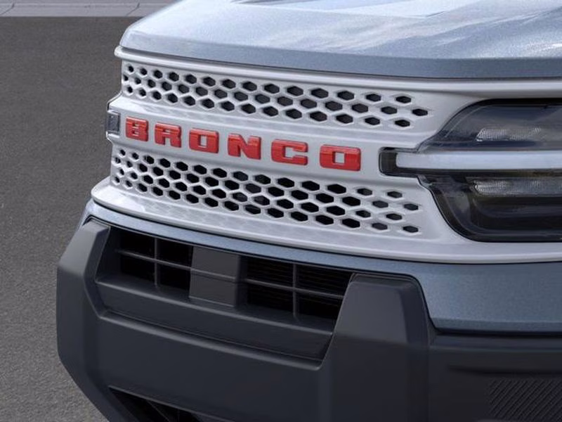 2025 Azure Gray Metallic Tri-Coat Ford Bronco Sport Heritage 4X4 SUV