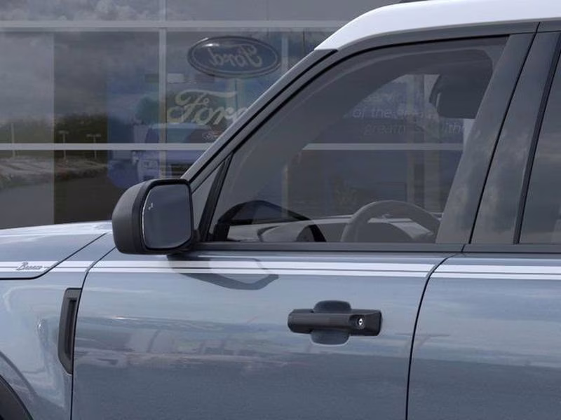 2025 Azure Gray Metallic Tri-Coat Ford Bronco Sport Heritage 4X4 SUV