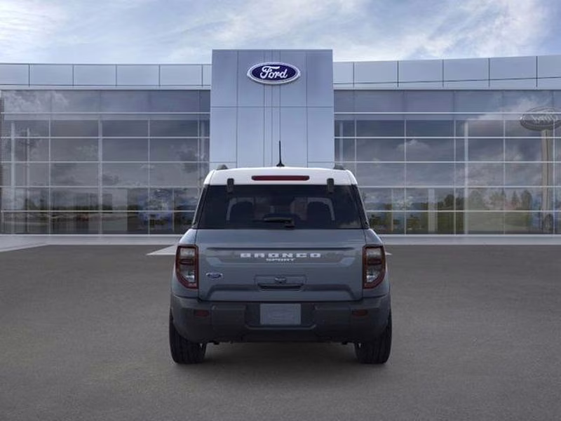 2025 Azure Gray Metallic Tri-Coat Ford Bronco Sport Heritage 4X4 SUV