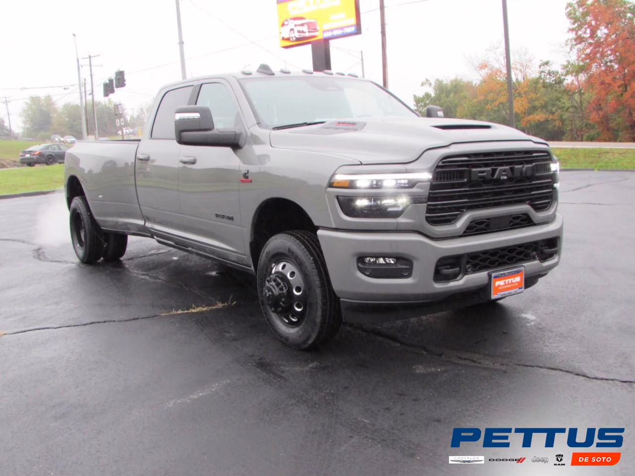 2026 Ceramic Gray Clearcoat Ram 3500 Laramie 4X4 Truck