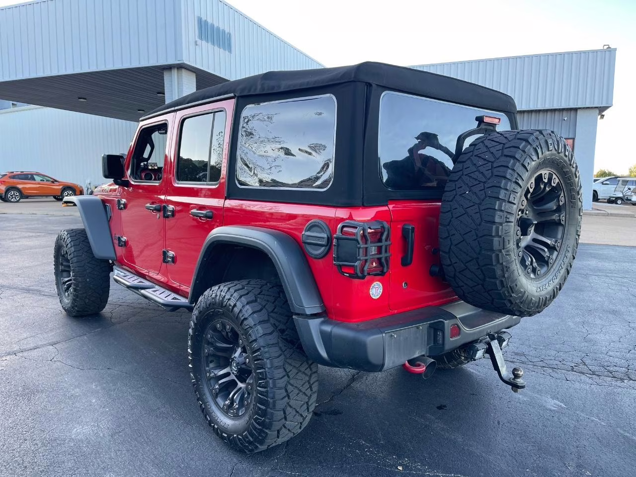 2018 Firecracker Red Clearcoat Jeep Wrangler Unlimited Rubicon 4X4 SUV