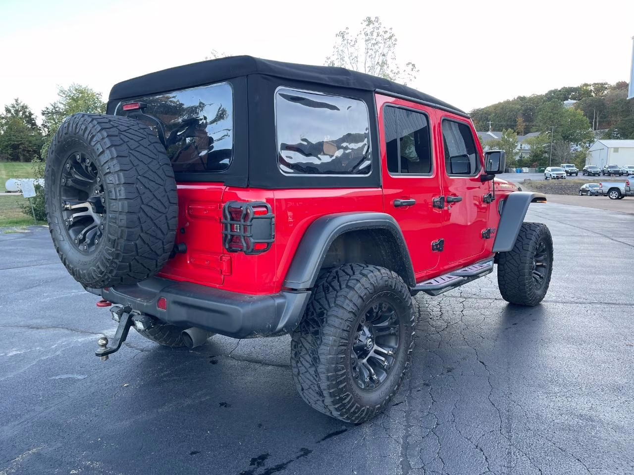 2018 Firecracker Red Clearcoat Jeep Wrangler Unlimited Rubicon 4X4 SUV