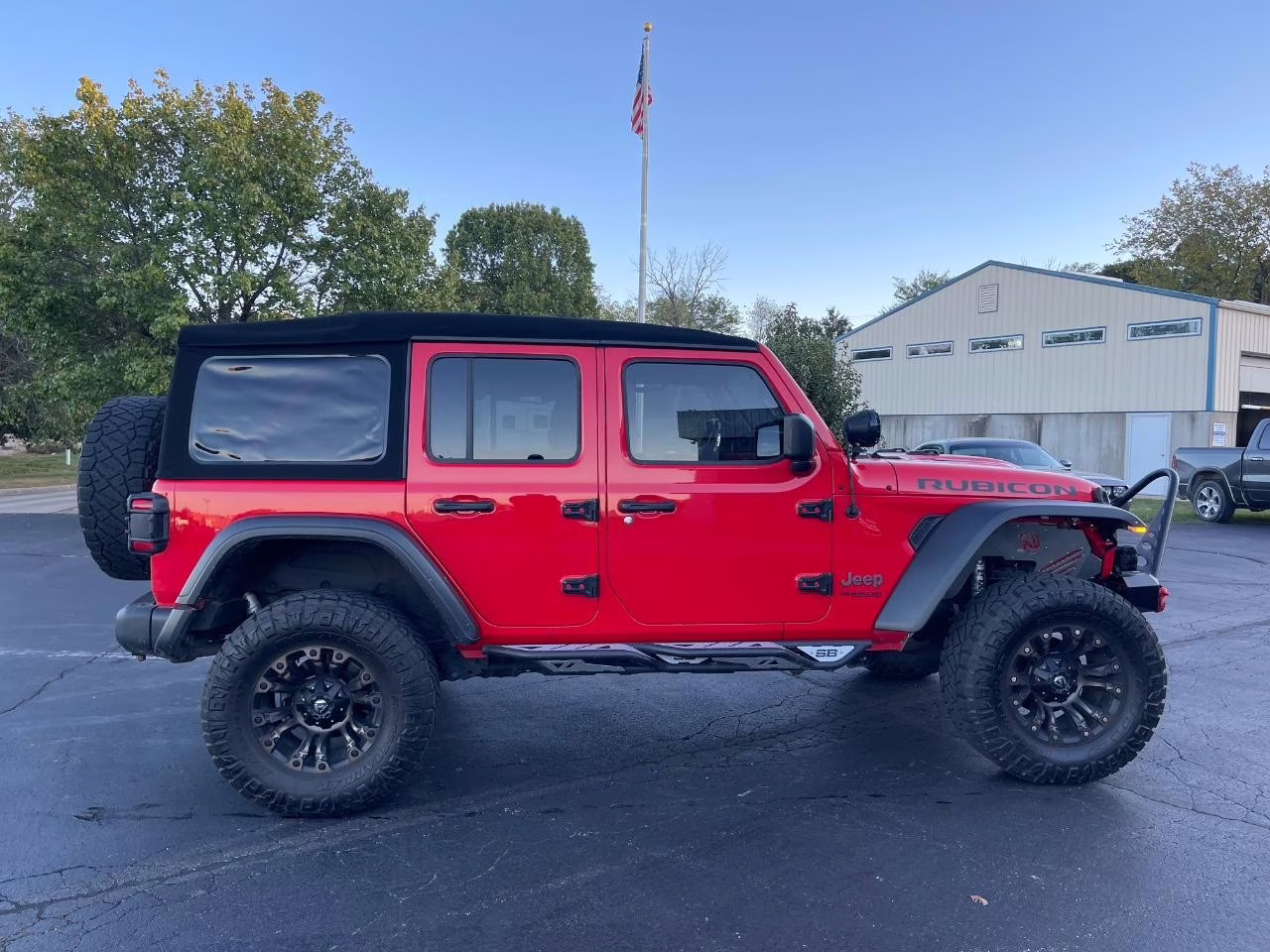 2018 Firecracker Red Clearcoat Jeep Wrangler Unlimited Rubicon 4X4 SUV