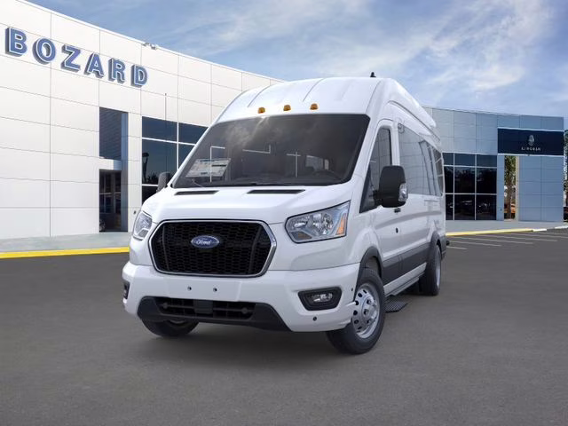2025 Oxford White Ford Transit-350 XLT RWD Crossover