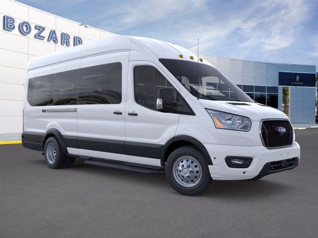 2025 Oxford White Ford Transit-350 XLT RWD Crossover