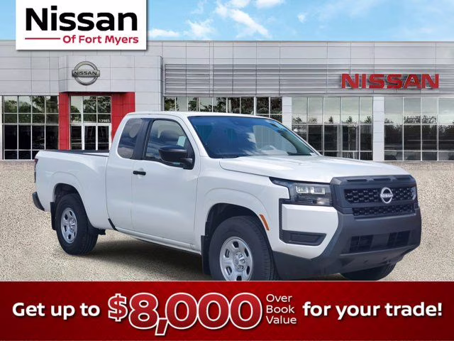 2026 Glacier White Nissan Frontier S RWD Truck