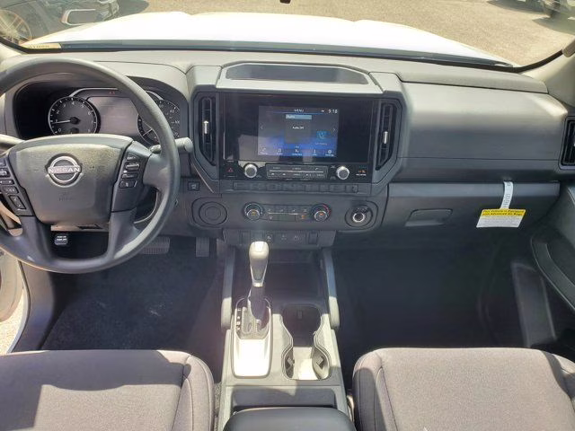 2026 Glacier White Nissan Frontier S RWD Truck