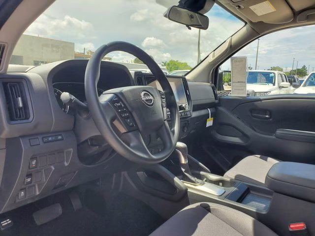 2026 Glacier White Nissan Frontier S RWD Truck