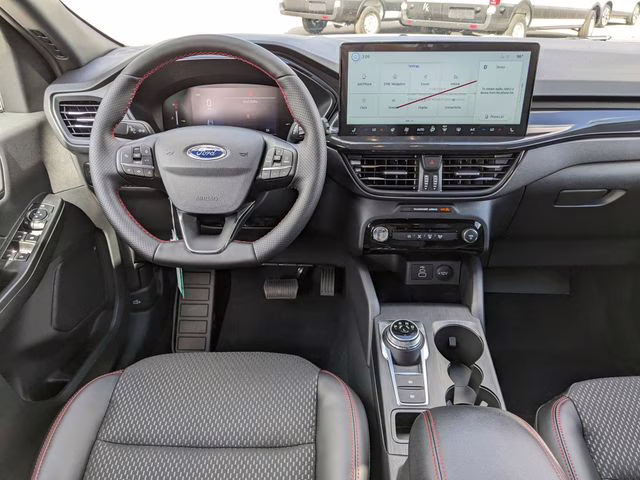 2026 Star White Metallic Tri-Coat Ford Escape Hybrid ST-Line Select AWD SUV