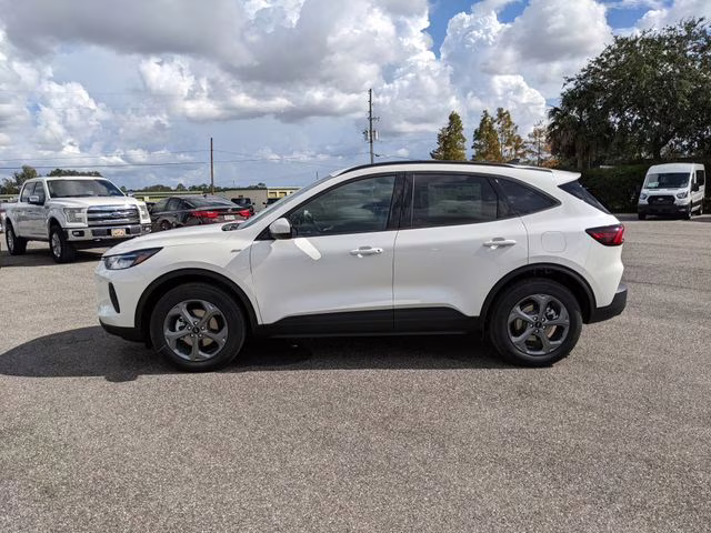 2026 Star White Metallic Tri-Coat Ford Escape Hybrid ST-Line Select AWD SUV