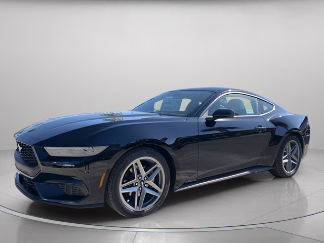 2026 Shadow Black Ford Mustang EcoBoost Premium RWD Coupe