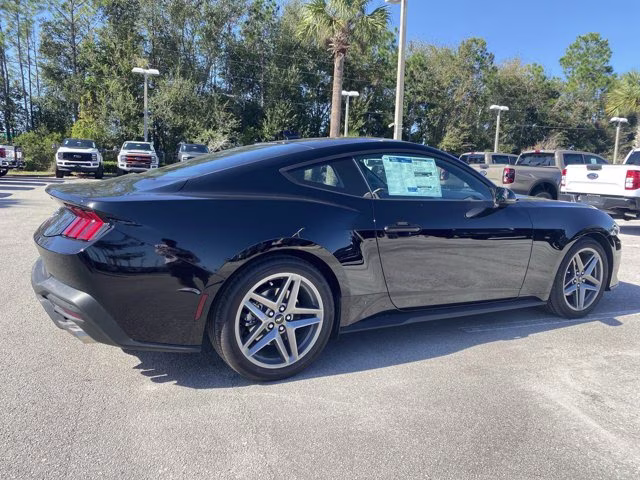 2026 Shadow Black Ford Mustang EcoBoost Premium RWD Coupe