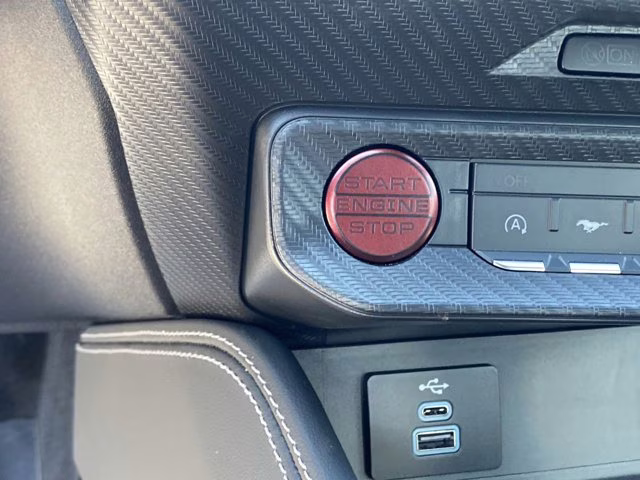 2026 Shadow Black Ford Mustang EcoBoost Premium RWD Coupe