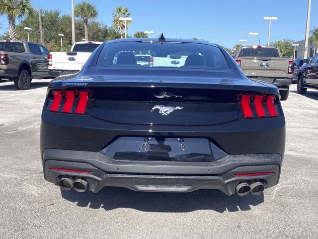 2026 Shadow Black Ford Mustang EcoBoost Premium RWD Coupe
