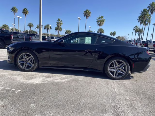 2026 Shadow Black Ford Mustang EcoBoost Premium RWD Coupe
