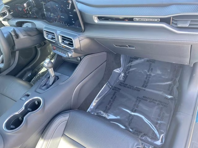 2026 Adriatic Blue Metallic Ford Mustang EcoBoost Premium RWD Coupe