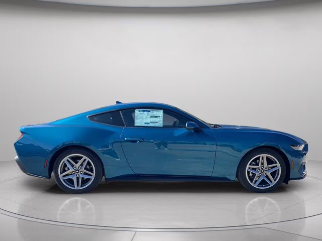 2026 Adriatic Blue Metallic Ford Mustang EcoBoost Premium RWD Coupe